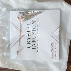Alex and Ani Crystal pendant necklace